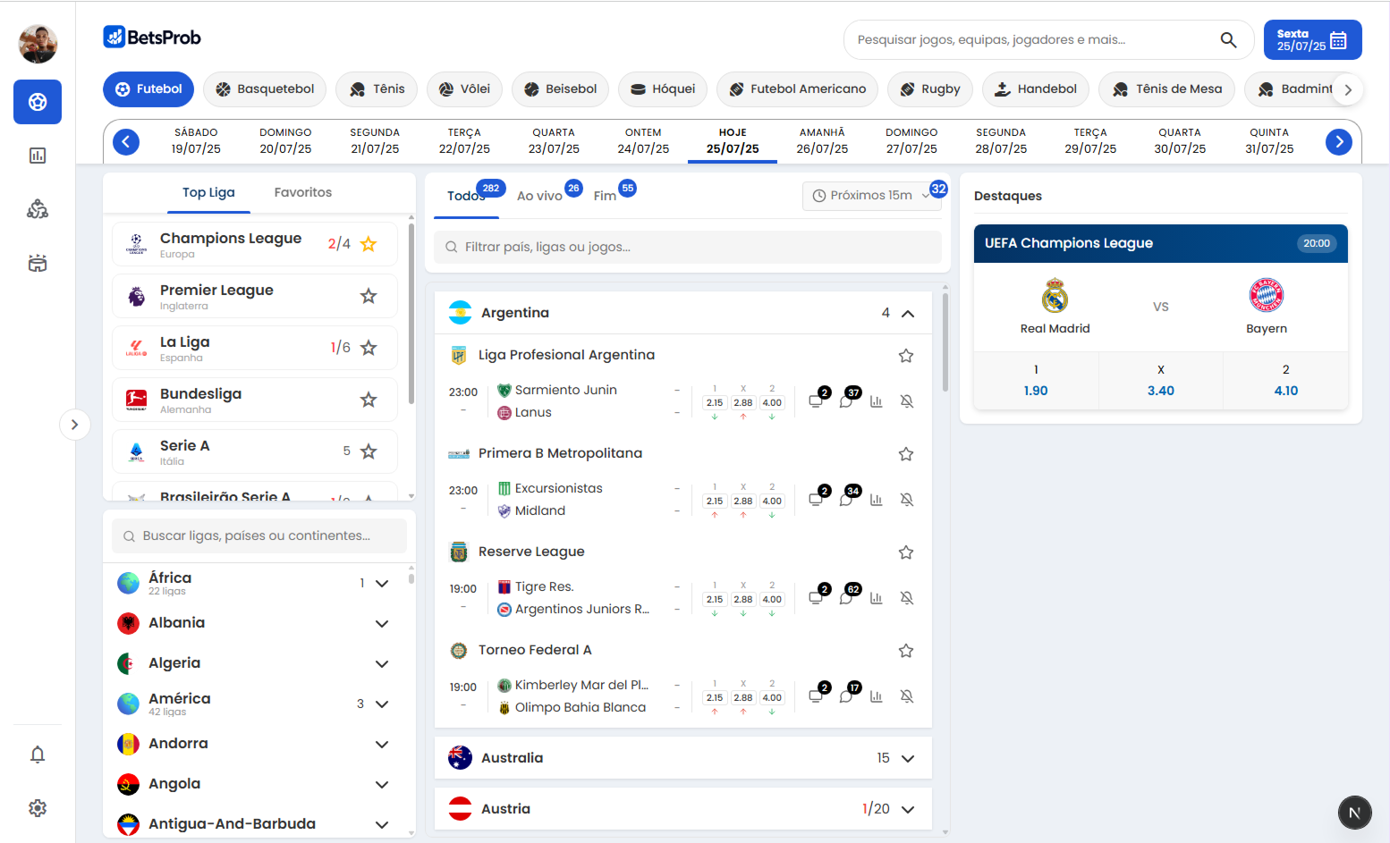 BetsProb App